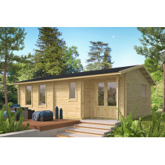 Casas Prefabricadas de Madera Talavera - 2 dormitorios - 48 m2