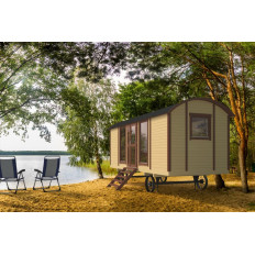 Casas de Madera Prefabricadas Manises - 14 m2 - Gypsy Caravan - Modelo Barby