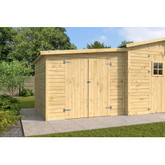 Anexo para casetas de madera - 6 m2 - Diáfano