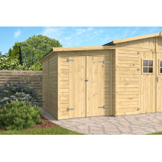 Anexo para casetas de madera - 4 m2 - Diáfano