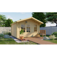 Casas de Madera Mieres - Diáfana - 13 m2 - Modelo Ulrik