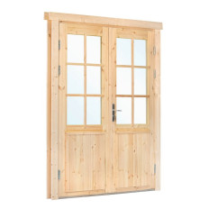 PUERTA EXTRA DOBLE CON DOBLE CRISTAL XXL - 174X209cms (28-70 mm)