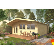 Casas de Madera Prefabricadas Galicia - Diáfana - 45 m2 - Modelo Ballyragget