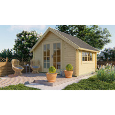 Casas de Madera Prefabricadas Jaén - Diáfana - 9 m2 - Modelo Skov