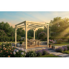 Pérgola Descubierta Autoportante 290x290 JIJONA-C
