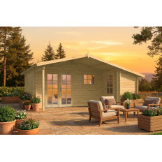 Casas de Madera Prefabricadas Galapagar - Diáfana - 11 m2 - Modelo Wolfgang