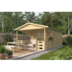 Casas de Madera Andújar - Diáfana - 11 m2 - Modelo Sanstrov