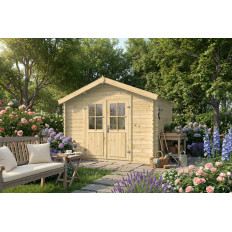 Casetas de Madera para Jardín Somo - 300X200 cms - 28MM