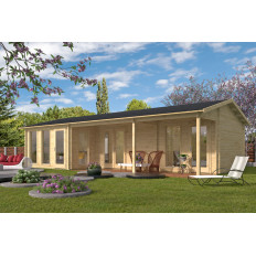 Casas Prefabricadas de Madera Barbate - 4 estancias - 60 m2 - Modelo Letterkenny