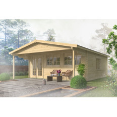 Casas Prefabricadas de Madera León - Diáfana - 32 m2 - Modelo Rune