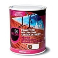 Bote lasur - protector decorativo de tarima exterior IPE -  4 litros