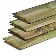 Tarima exterior de pino autoclave 1.6x14 - (Palet completo 160 unidades)