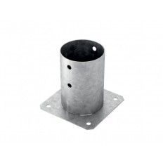 BASE SOPORTE PARA POSTES REDONDOS DIAMETRO 8 PARA HORMIGÓN