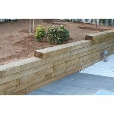 Ecotraviesas de pino 240 X 22 X 11 CM