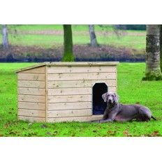 Casa para perro de raza mediana de medidas 130X93X97 cms