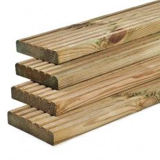 Tarima exterior 240x14x2,7 deck de pino autoclave