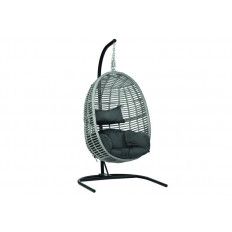 SILLÓN COLGANTE- BALANCÍN DE MIMBRE SINTÉTICO