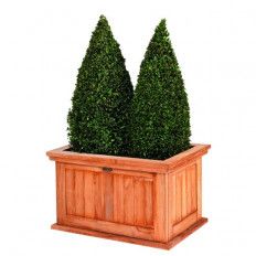 JARDINERA DE TECA  DE 82x58 CMS