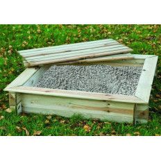 ARENERO DE MADERA CON TAPA