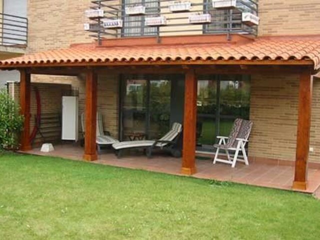 Porches de madera modernos