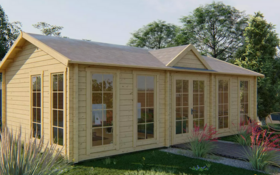  Cabañas de madera de 30 m2 a 45 m2 