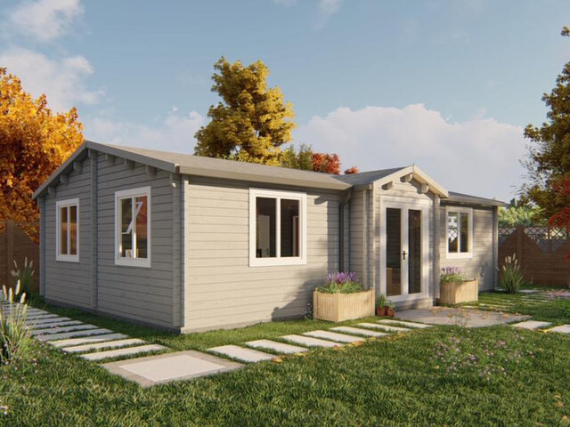 Casas de madera más de 45 m2