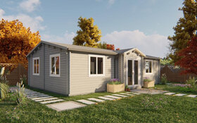 Casas de madera más de 45 m2