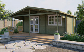 Casas de madera de 1 habitación