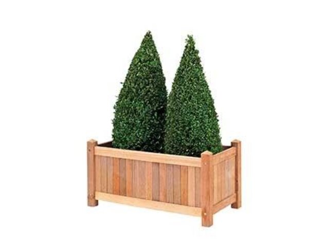 Jardineras de madera y huertos urbanos