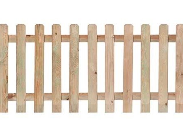Vallas de madera y postes de madera