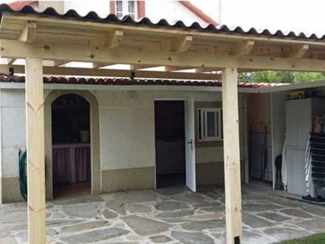 Porches de madera baratos 