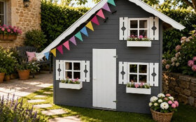 Casitas de madera para niños
