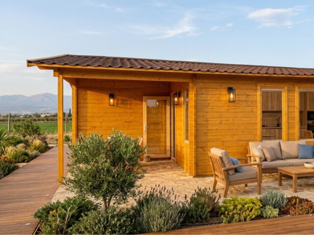 Bungalows de madera y Minicasas