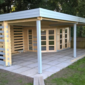 Casas de Madera Ciudadela - Diáfana - 11 m2 - Modelo Oletha - Casas de madera OLETHA - MONTAJE CLIENTE 2