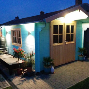 Casas de Madera Pamplona - 11 m2 - Diáfana - Caseta de madera PAMPLONA LUZ