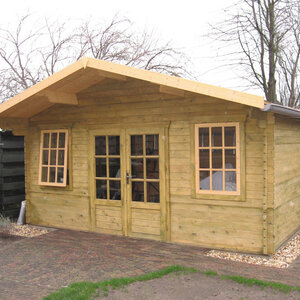 Casas de Madera Prefabricadas Vic - Diáfana - 15 m2 - Modelo Skyler - Caseta SKYLER - HOBYCASA