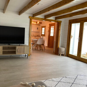 Casas Prefabricadas de Madera Catalunya - 3 dormitorios - 66 m2 - Casas prefabricadas CATALUNYA 66 m2 - SALÓN