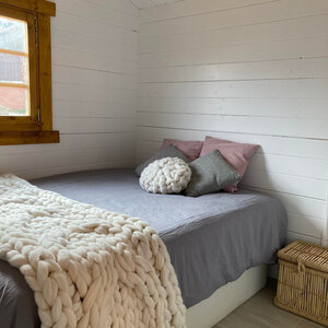 Casas Prefabricadas de Madera Catalunya - 3 dormitorios - 66 m2 - Casas prefabricadas CATALUNYA 66 m2 - DORMITORIO