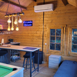 Casas de Madera Prefabricadas Huesca - Diáfana - 20 m2 - Modelo Clockhouse - Cabañas de madera originales CLOCKHOUSE - PUB