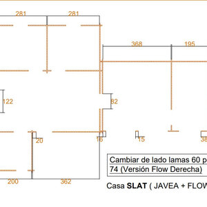 Casas Prefabricadas de Madera España - 3 dormitorios - 70 m2 - Modelo Slat - Casas Prefabricadas España SLAT 70 m2 - FLOW DERECHA 2