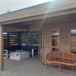 Casas de Madera Ciudadela - Diáfana - 11 m2 - Modelo Oletha - Casas de madera OLETHA - CLIENTE LATERAL 2