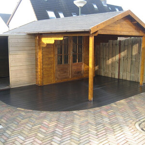 Casas de Madera Prefabricadas Alcobendas - Diáfana - 7 m2 - Modelo George - Caseta GEORGE - HOBYCASA- modificada
