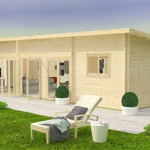Casas Prefabricadas de Madera Zaragoza - 4 dormitorios - 70 m2 - CASAS PREFABRICADAS ZARAGOZA DE 70M2 4 HABITACIONES - EXTERIOR