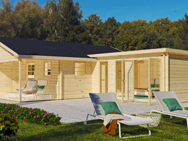 Casas Prefabricadas de Madera Catalunya - 3 dormitorios - 66 m2