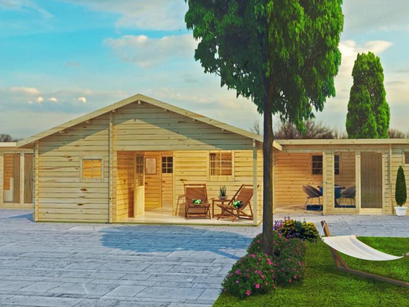 Casas Prefabricadas de Madera Euskadi - 4 dormitorios - 92 m2