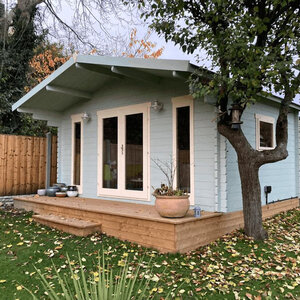 Casas de Madera Prefabricadas Yecla - Diáfana - 17 m2 - Modelo Gustav - Casas de madera GUSTAV - HOBYCASA