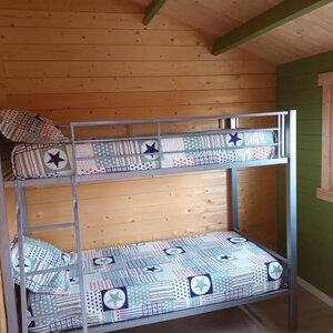 Casas de Madera Cádiz - 2 dormitorios - 35 m2 - CASAS DE MADERA CADIZ - 44MM - HABITACIÓN LITERA