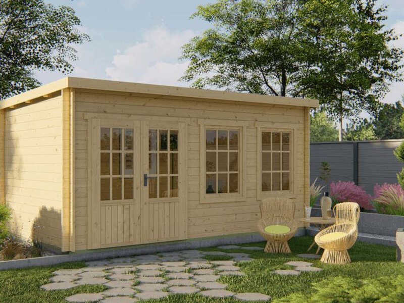 Casas de Madera Mojácar - 13 m2 - Diáfana - Modelo Sadie