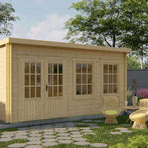 Casas de Madera Mojácar - 13 m2 - Diáfana - Modelo Sadie - Casas de madera SADIE portada