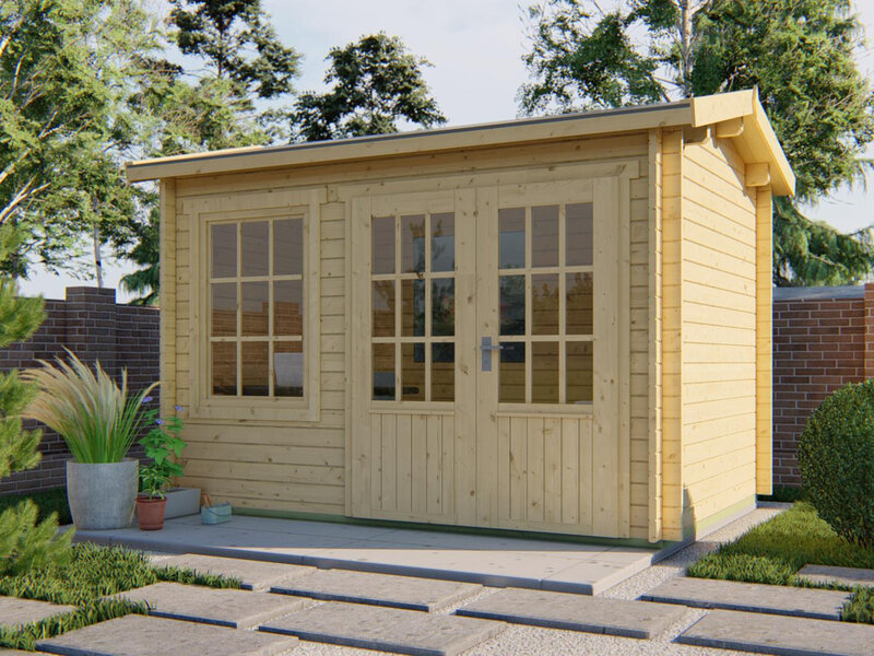 Casas de Madera Ondara - Diáfana - 8 m2 - Modelo Daisy
